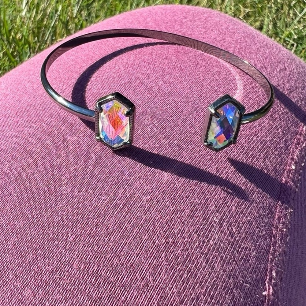 Hematite Finish Ab Swarovski Elements Necklace - image 3